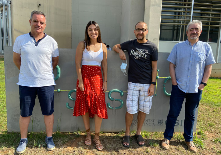 (De izquierda a derecha) Vicente Arnau, María Cebriá, José Manuel Cuevas y Wladimiro Díaz.